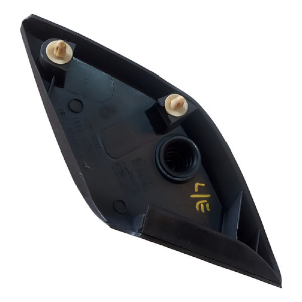 Moldura Retrovisor Acabamento Interno Esquerdo Ford Ka 03 07 Preto Acinzentado