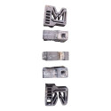5 Presilha Grampo Suporte Mangueira Renault Sandero 2011 