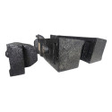 Absorvedor Impacto  Para Choque Traseiro Siena 2008 2009 Kit