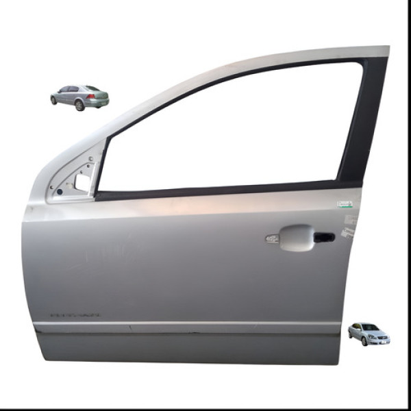 Porta Dianteira Esquerda Gm Vectra Sedan Elegance 06 11 Dianteira Esquerdo Prata