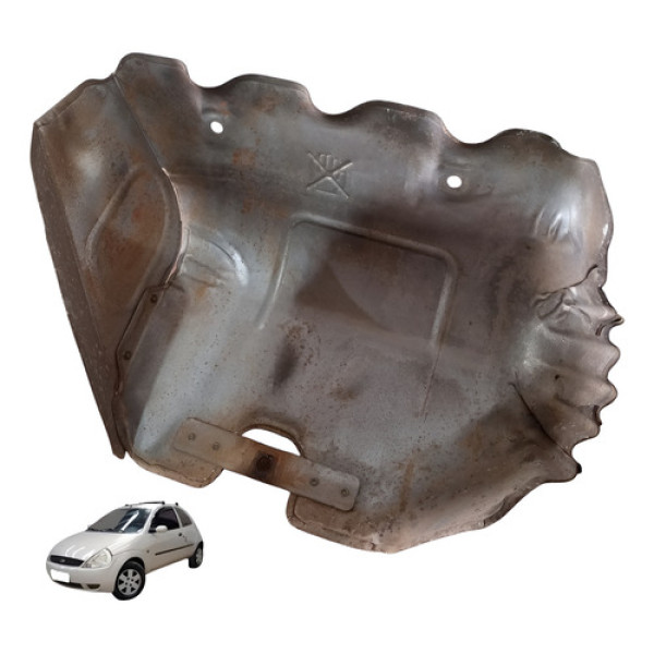 Defletor Protetor Calor Escape Ford Ka Gl Fiesta 2003 A 2007