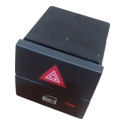 Botão Trava Pisca Alerta Gm Vectra Elegance 2.0 2006 A 2011 Preto E Vermelho