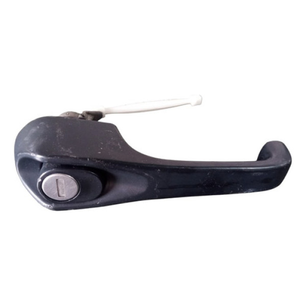 Maçaneta Externa Porta Dianteira Direita Fiat Fiorino 2007 Preto Dianteira