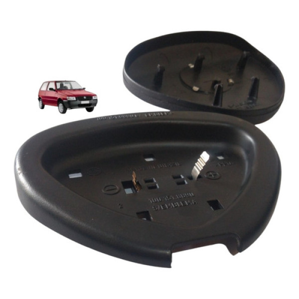 Capa Tampa Buzina Volante Botão Fiat Uno 2003 2004