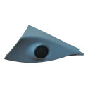 Moldura Interna Retrovisor Esquerdo Gm Vectra Elegance 06 11 Cinza Claro