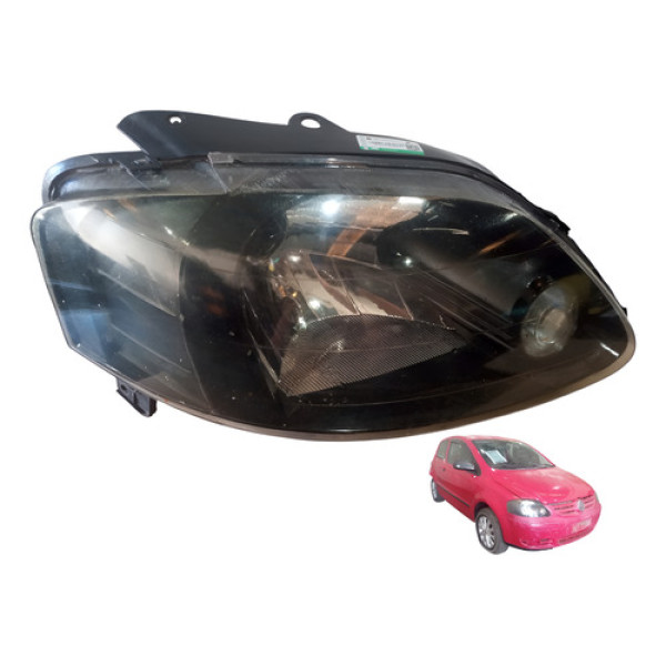 Farol Direito Vw Fox 2 Portas 1.0 8v 2005 2009 Genérico Direito/passageiro