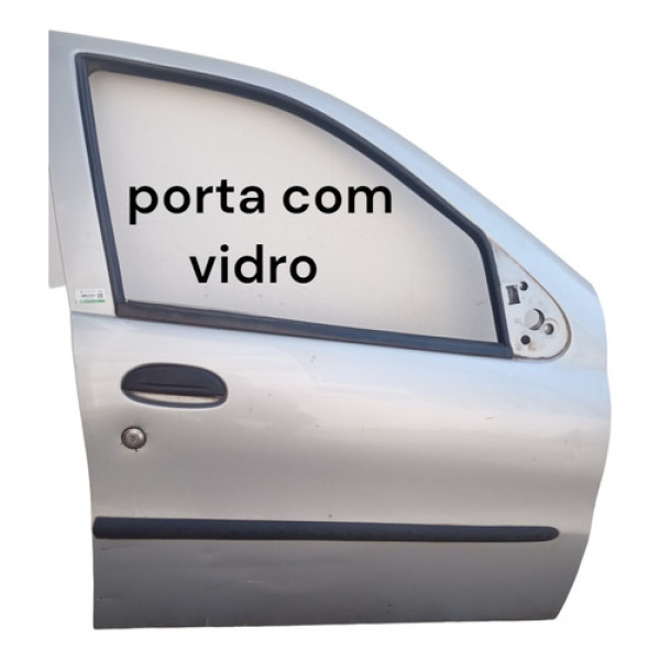 Porta Dianteira Direita Lataria Palio Chinesinho 2006 2007 Dianteira Direita Prata