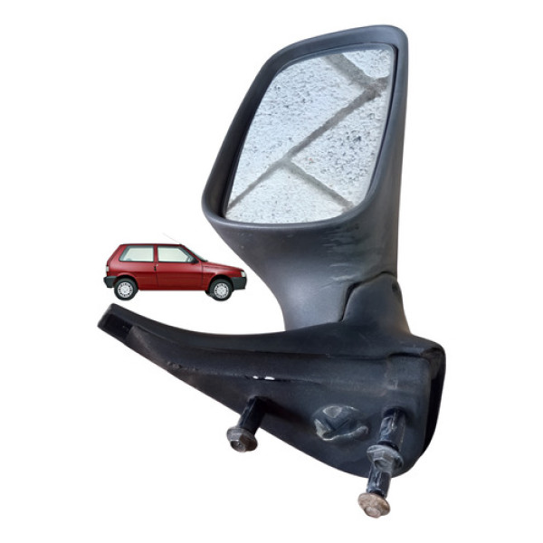 Espelho Retrovisor Externo Lado Direito Fiat Uno 2p 00 12