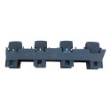 Moldura Botões Painel Central Gm Vectra Elegance 2006 A 2011 Preto