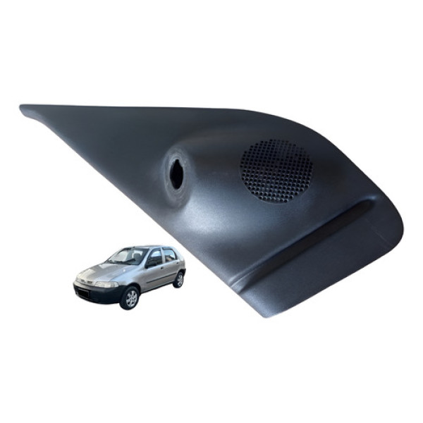 Moldura Interna Retrovisor Esquerdo Fiat Palio Ex 4p 2002 Preto