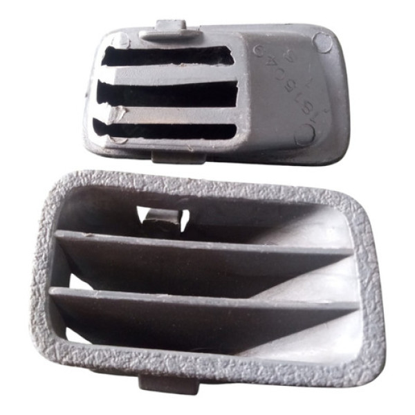 Par Tela Grade Saida Ar Superior Le Ld Fiat Uno Fiorino 2003
