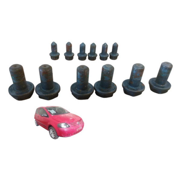 Jogo Parafuso Volante Motor Plato Embreagem Vw Fox 1.0 05 09
