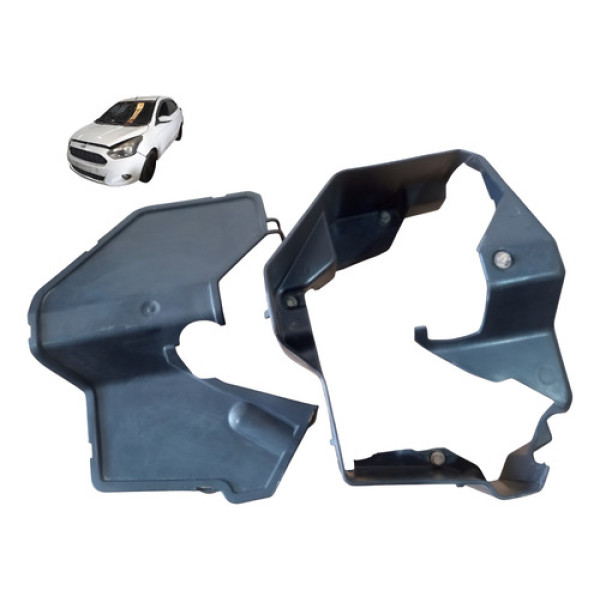 Moldura Tampa Caixa Câmbio Ford Ka Fiesta 1.0 2015 A 2020