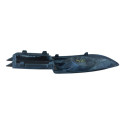 Moldura Farol Milha Esquerdo Vectra 2006 2011 Original  Preto Esquerdo