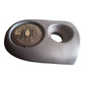 Moldura Puxador Tampa Traseira Gm Corsa Wind 2p 1994 A 1996 Preto Traseira