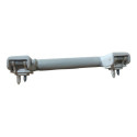Alça Teto Pqp Gm Prisma Maxx 1.4 8v 2007 2012 Cinza Claro