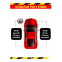 Pestana Externa Friso Porta Traseira Direita Celta 4p 2003 Preto