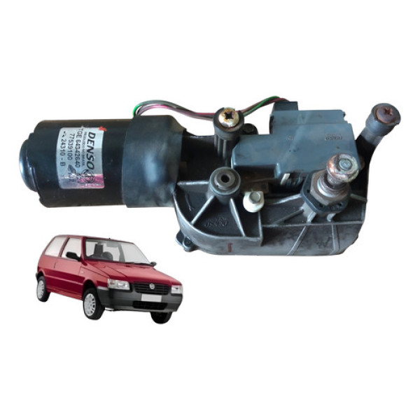 Motor Limpador Parabrisa Fiat Fiorino Uno 1995 A 2012