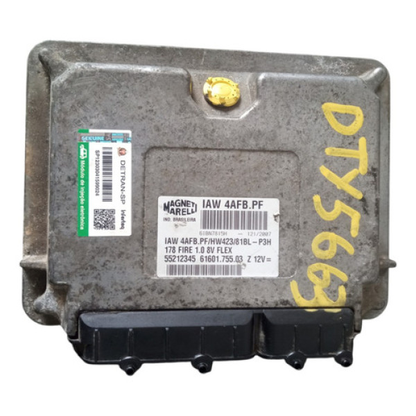 Módulo Injeção 1.0 8v Fire Flex Fiat Palio Zoião 2007 A 2010