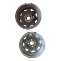 Par Roda Ferro Aro 13 4 Furos Fumagali Gm Celta Corsa 2004 Preto Brilhante/preto Fosco