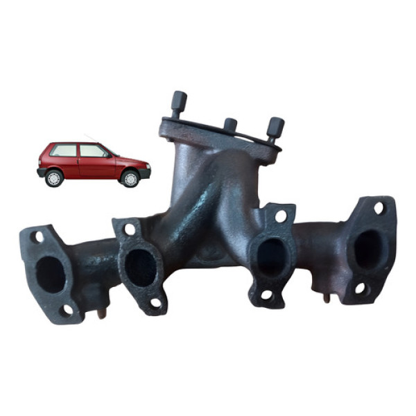 Coletor Escape 1.0 8v Fire Fiat Uno 2001 2006 Original