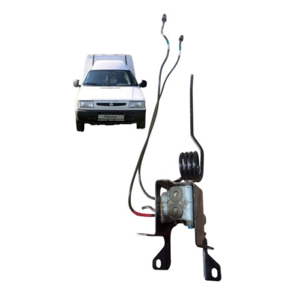 Válvula Equalizadora Freio Com Suporte Fiat Fiorino 1.3 2004