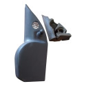 Moldura Interna Esquerdo Retrovisor Gm Corsa Joy 03 12 Cinza-escuro