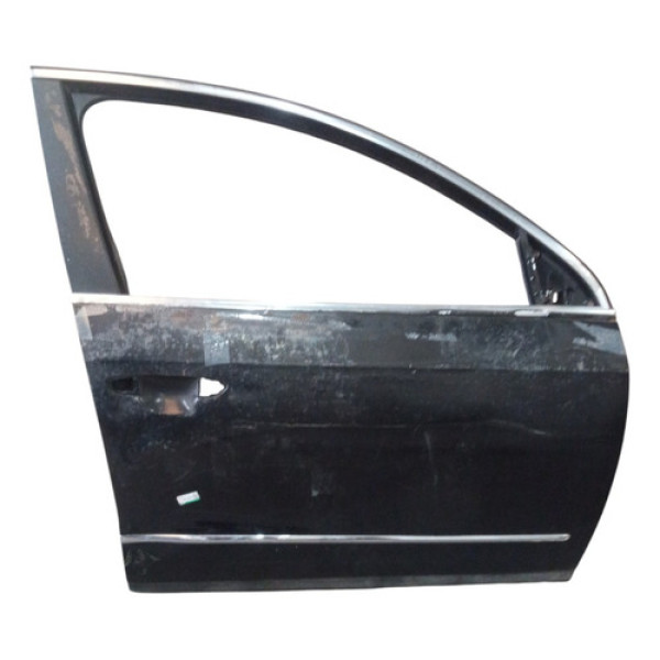 Porta Dianteira Direita Vw Passat Variante B6 2006 A 2010 Dianteira Direita Preto