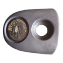 Moldura Puxador Tampa Traseira Gm Corsa Wind 2p 1994 A 1996 Preto Traseira