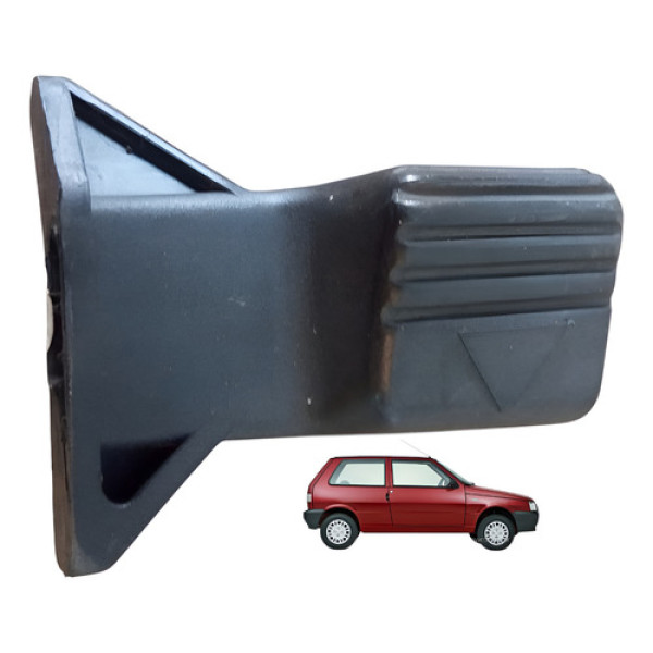 Maçaneta Externa Porta Direita Fiat Uno 2portas 1985 A 2013 Preto Dianteira