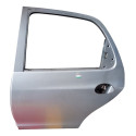 Porta Traseira Esquerda Prata Gm Celta 4 Portas 1.0 2004 Traseira Esquerda Prata