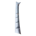 Moldura Coluna Parabrisa Direito Cinza Macaw Gm Celta 01 05