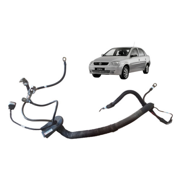 Chicote Negativo Aterramento Bateria Gm Corsa Joy Sedan 2006