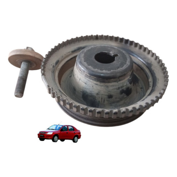 Polia Virabrequim Com Parafuso Gm Prisma Maxx 1.4 8v 07 12