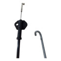Fechadura Manual Porta Traseira Le Gm Corsa Joy Sedan 03 12