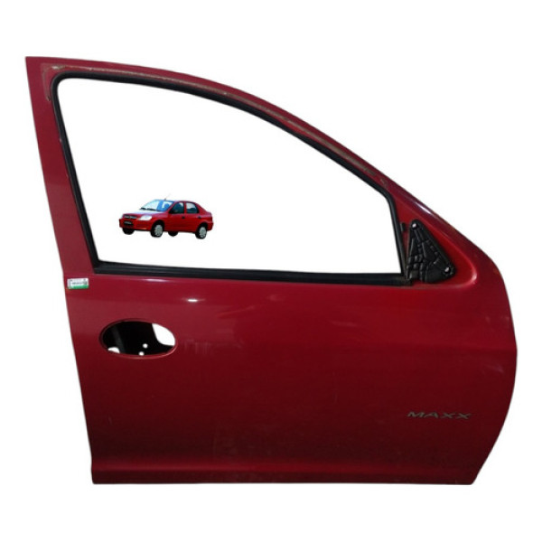 Porta Dianteira Esquerda Limitador Gm Prisma Maxx 1.4 07 12 Dianteira Direita Vermelho