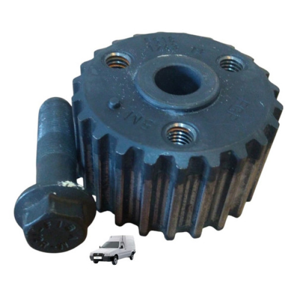 Engrenagem Polia Virabrequim Com Parafuso Fiat Fiorino 2006