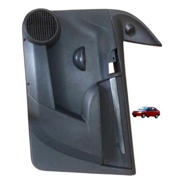Forro Porta Dianteiro Direito Gm Prisma Maxx 1.4 8v 07 12 Cinza-escuro