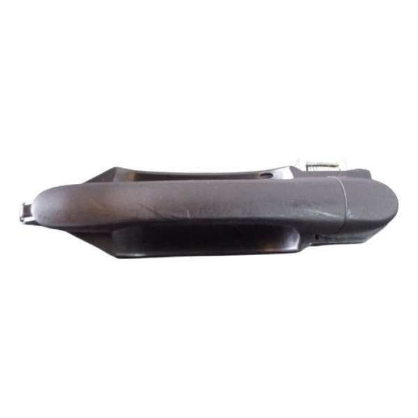Maçaneta Externa Traseira Lado Esquerdo Fiat Siena 2008 2009 Preto Traseira