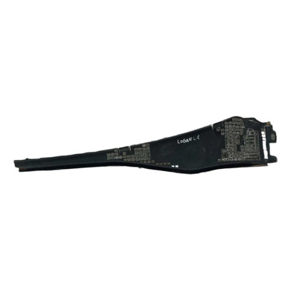 Grade Churrasqueira Esquerda Renault Logan 2009-2016. Preto Fosco