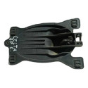Maçaneta Interna Esquerda Chevrolet Celta 2p 2001/2006. Preto Dianteira