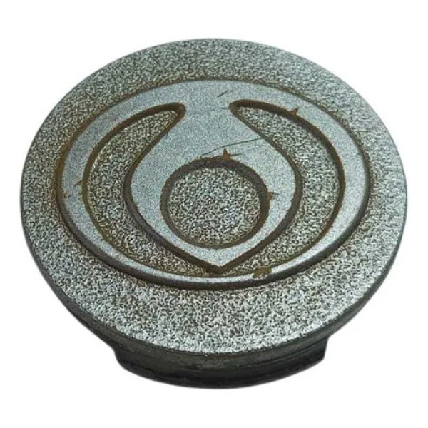 Calota Central Roda Mazda Rx7 1993/1995. Cinza