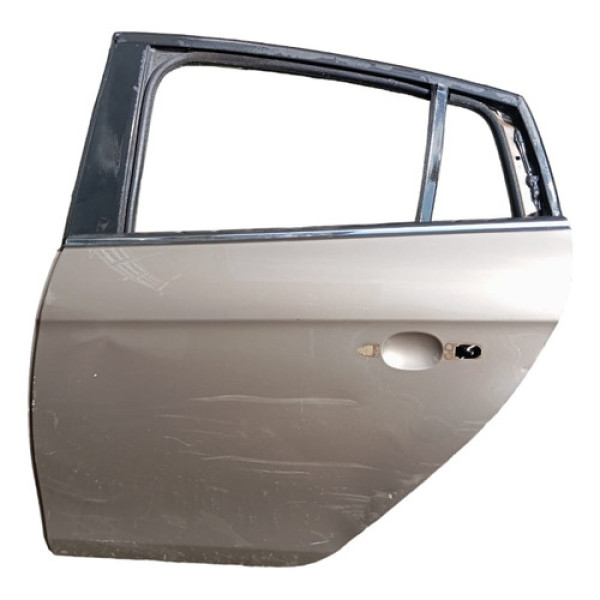 Porta Traseira Esquerda Fiat Bravo Detalhes Traseira Esquerdo Marrom