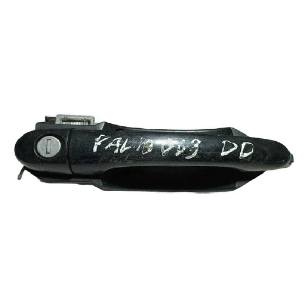 Maçaneta Dianteira Direita Fiat Palio 2012/2012. Preto Dianteira