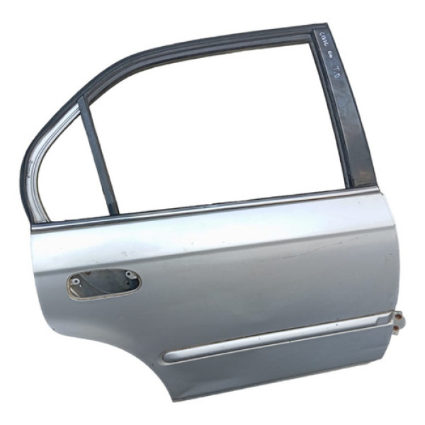Porta Traseira Direita Honda Civic 2000 Traseira Direita Prateado