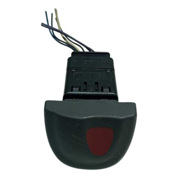 Botão Interruptor Pisca Alerta Painel Renault Scenic 99 2011 Preto