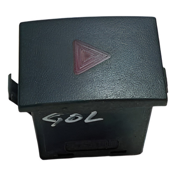 Botão Pisca Alerta Volkswagen Gol Saveiro Parati 2003/2004. Preto