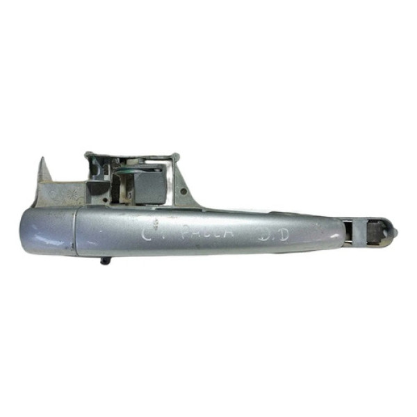 Maçaneta Ext Dianteira Direita Citroën C4 Pallas 2008/2012. Prateado Dianteira
