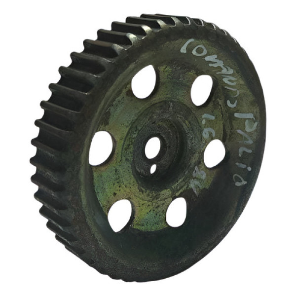 Polia Comando Valvula Fiat Palio 1.6 8v 2000 A 2003. Dourado-escuro