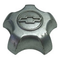 Calota Central Centro P/roda S10 Gm Blazer 1998/2002. Prateado